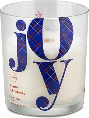 Obrázok produktu pre Sviečka s vôňou pomaranča a škorice 130 g