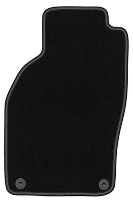 Produktbild von Fahrermatte Velours für Saab 9-3 I 1998-2003 (Cabrio) – 1-tlg, Schwarz, passgenau – Wielganizator BASIC