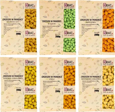 Zdjęcie produktu dla Zestaw degustacyjny - Orzeszki w panierce