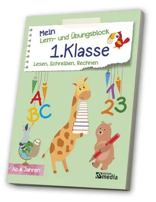 Image de Mein Lern- & Übungsblock1. Klasse: Lesen, Schreiben, Rechnen