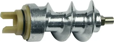 Produktbild von Förderschnecke Schneckenrad mit Kupplung für Fleischwolf Küchenmaschinen Bosch Siemens 00050366 050366 auch Toastmaster Turmix passend in MUM5 MUM4 MZ MF MK