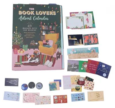 Image de Solidchoice - Un calendrier de l'Avent unique pour les passionnés de livres, contenant 25 pochettes