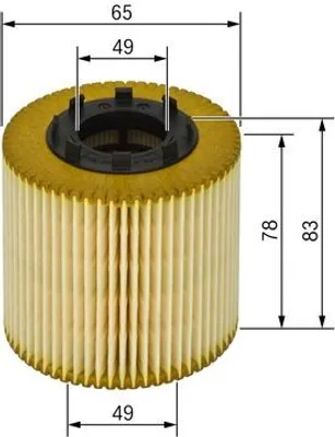 Produktbild von Bosch Ölfilter  1 457 429 256