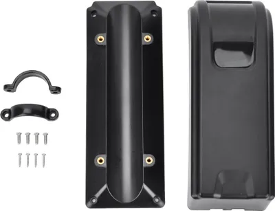 Produktbild von E-Bike Controller Box schwarz, stoßfest & leicht aus Kunststoff, wasserabweisend, für 17A–22A Controller, einfache Montage am Fahrradrahmen