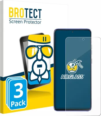Produktbild von 3x BROTECT Schutzglas für Motorola Edge 60 Stylus Schutzfolie Panzer Folie Glas Display Schutz klar