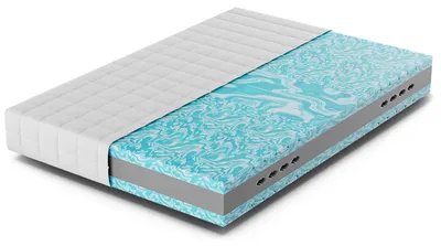 Produktbild von Betten-ABC TriFlex Hybrid - 3-Schicht- Kaltschaummatratze mit Schulterkomfortzone, Größe: 140x200, Härtegrad: Mittelfest