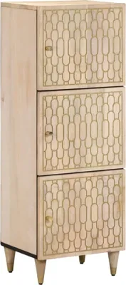 Produktbild von Highboard 40x33x110 cm Massivholz Mango