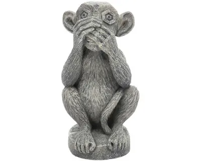 Immagine prodotto di Non parlare 5,5 x 5,5 x 10,5 cm