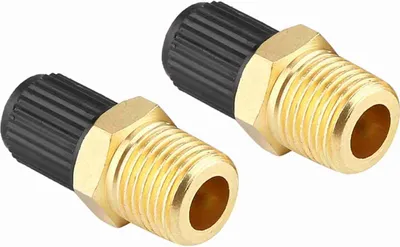 Zdjęcie produktu dla 2szt. 1/8" NPT MPT Mosiężny zawór napełniania zbiornika sprężarki powietrza