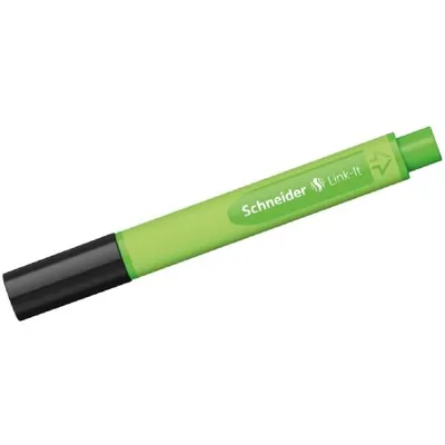 Produktbild von Schneider Schreibgeräte Link-It, Schwarz, Schwarz, Grün, Kunststoff, Dreieck, Sapphire-black, Faser
