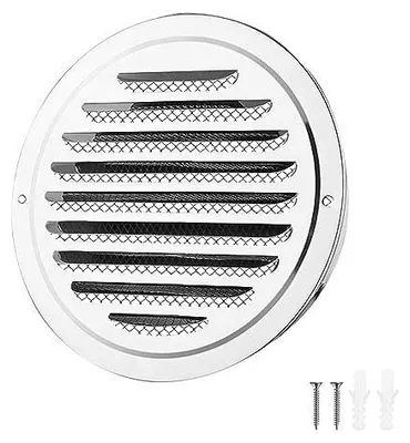 Zdjęcie produktu dla Kratka wentylacyjna ze stali nierdzewnej 145 155 mm ochrona przed warunkami