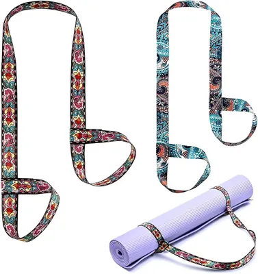Produktbild von Tragegurt für Yogamatte, verstellbar, für verschiedene Mattenmaße, für Yoga und Pilates