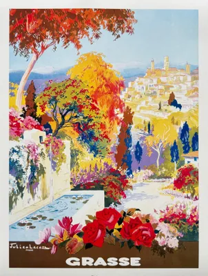 Imagen del producto de Grasse - Julien Lacaze - Póster, 30x40 cm