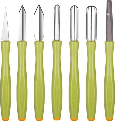 Produktbild von Tescoma Schnitzmesserset PRESTO CARVING 7 Tlg.