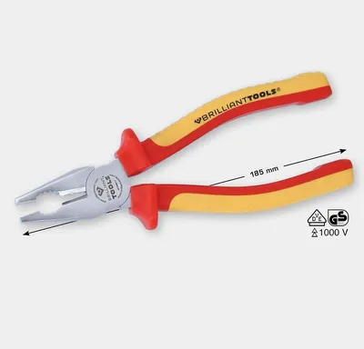 Immagine prodotto di BRILLIANT TOOLS Pinze combinate VDE 185 mm - BT068011