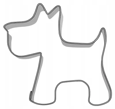 Produktbild von EkoForemki Foxterrier Hund Keksausstecher 6 cm