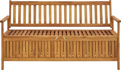 Immagine prodotto di Cassapanca da Giardino 148 cm in Legno Massello di Acacia