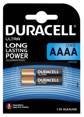 Immagine prodotto di Duracell MN2500 M3/AAAA 2er-Blister / Alcalina