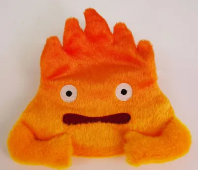 Obrázok produktu pre Chodiaci hrad plyšová kabelka Calcifer 12 cm