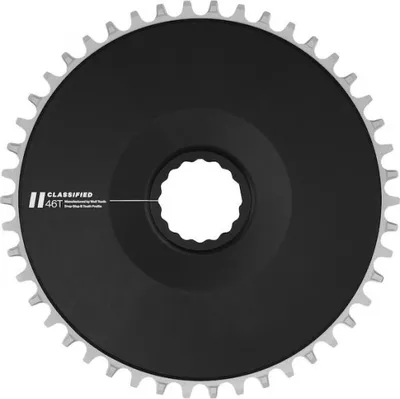 Obrázek produktu pro Katalogové číslo: Kettenblatt Aero Dropstop 1x 46T - Lehká aerodynamická převodovka pro 1...