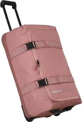 Productafbeelding van Reistas met wielen - Trolley tas - Sport en vrije tijd - Royale afmetingen - 68 cm - Rosé