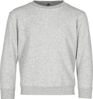 Produktbild von Fruit of the Loom Classic Set-In Sweat Kids ,Farbe: graumeliert ,Größe: 128