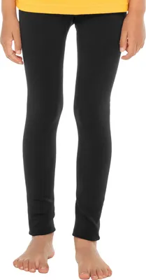 Produktbild von Celodoro Kinder Thermo Leggings (1 Stück) - warme Unterhose lang mit Innenfleece - Schwarz 122-128