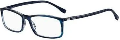 Imagen del producto de Montura de gafas Hugo Boss BOSS-0680-N-S-38I, color azul, diámetro de 55 mm