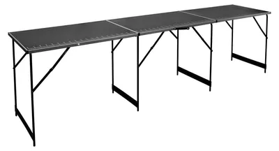 Produktbild von Lehnartz Tapeziertisch Deco Prince 300 x 60 x 78 cm ( L x B x H) Aluminium