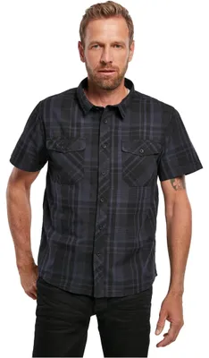 Productafbeelding van Brandit Roadstar T-shirt met korte mouwen, zwart/blauw, maat XL