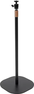 Produktbild von Beamer Stativ - Projektor Bodenstativ - Metall - 360° Drehbar - Universal Halterung - Höhenverstellbar 65–120 cm - Tragkraft 3 kg - Schwarz