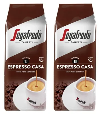 Image de Café en grains Espresso Casa 2 x 1 kg - Segafredo