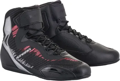 Produktbild von Alpinestars Stella Faster-3 Rideknit Damen Motorradschuhe, schwarz/grau/pink, 40.5