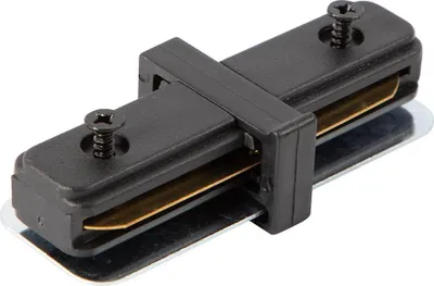 Produktbild von Gerader Schienenverbinder Schwarz 1-Schaltkreis v2.0