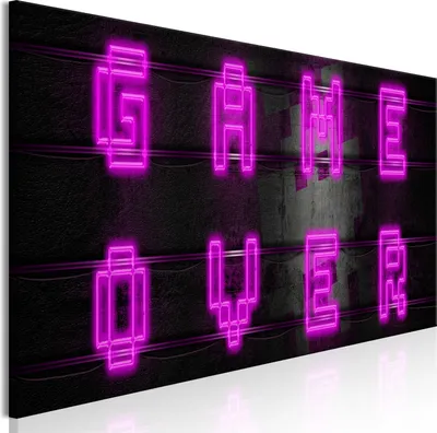 Produktbild von Modernes Wandbild i-A-0204-b-a (150x50 cm) - 1 Teilig Bilder Fotografie auf Leinwand Foto Bild Dekoration Wand Bilder Kunstdruck SPIELKONSOLE