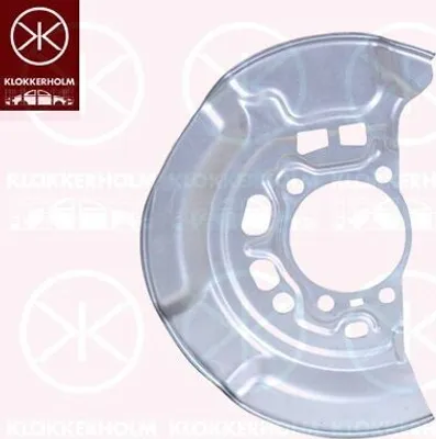 Produktbild von KLOKKERHOLM Spritzblech Bremsscheibe für TOYOTA Auris Kombi (E18) Vorne Rechts 8177378 Ankerblech