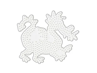 Image de Plaque hama dragon pour perles à repasser midi - loisirs créatifs - 305
