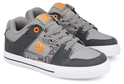 Obrázok produktu pre DC Pure Elastic tmavošedá/sivá/oranžová 35,5