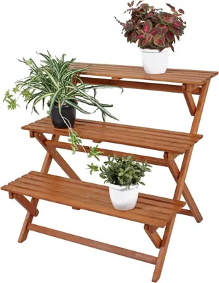 Produktbild von Pflanztreppe CAMBRIA, 3 Etagen, klappbar