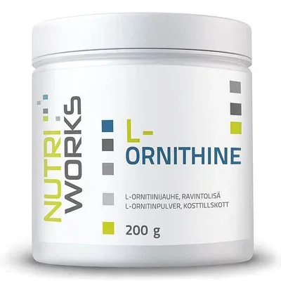 Produktbild von L-Ornithine Pulver, Geschmacksneutral, 200 g
