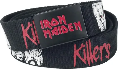 Produktbild von Iron Maiden Gürtel Uni Killers schwarz Standard
