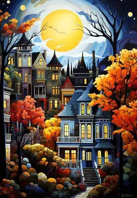 Image de Alipson Puzzle - Puzzle Serene Village - 1 000 pièces