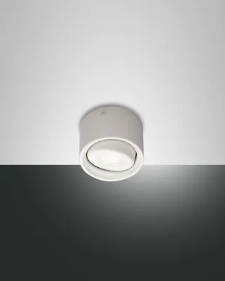 Obrázok produktu pre Fabas Luce Anzio Spot biely otočný kruhový Ø8cm LED 6W teplá biela 3430-71-102