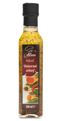 Produktbild von Scharfes universelles Würzöl 250ml