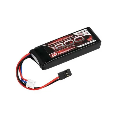 Produktbild von Robitronic LiPo Akku 1800mAh 2S 14x31x86mm Empfängerpack