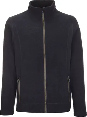 Produktbild von Killtec Strickfleecejacke Herren Thedo mit verschließbaren Taschen, Größe:XXL, Farbe:Dunkelblau