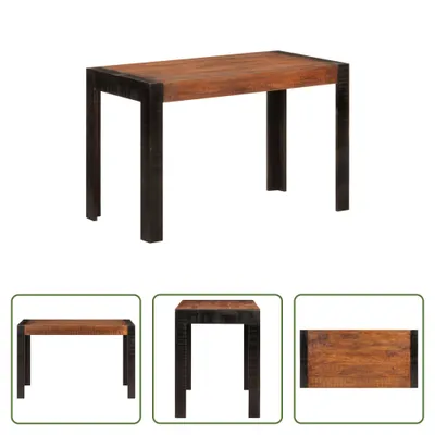 Produktbild von The Living Store Esstisch Honigbraun 120x60x76 cm Massivholz Mango