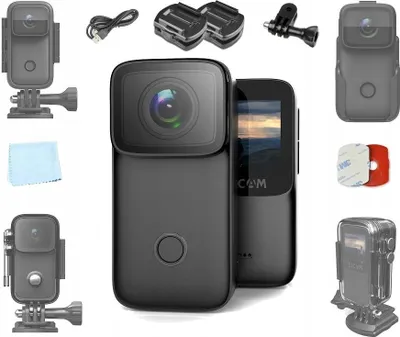 Obrázok produktu pre Športová a cyklistická kamera Sjcam C200, 4K, Wi-Fi, IP68, 6-osový gyroskop, nočný režim