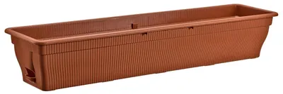 Produktbild von Balkonkasten Blumenkasten mit Wasserspeicher 3 Größen - Pflanzkasten für Balkon & Garten - wetterfest & robust - Blumenkasten mit Bewässerungssystem - ideal für Kräuter & Blumen