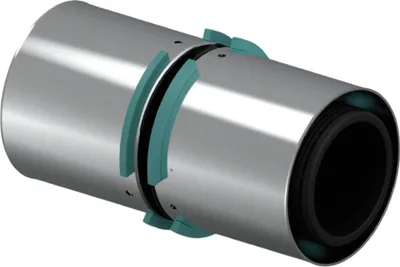 Image de UPONOR S-Press, raccord composite, PPSU, 63-63, 1 pièce.